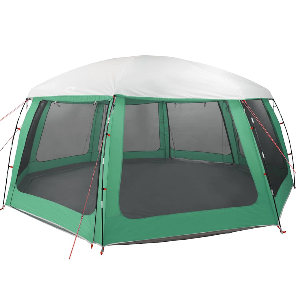Vidaxl zwembadtent uitneembare buiten- gaaswanden 690x690 cm zeegroen