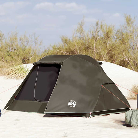 Vidaxl vistent 3-persoons waterdicht bruin