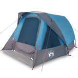 Vidaxl tent 4-persoons waterdicht blauw