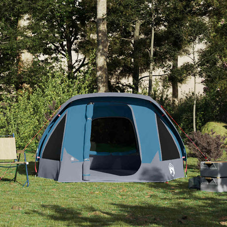 Vidaxl tent 4-persoons waterdicht blauw