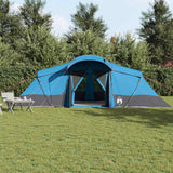 Vidaxl gezinstent met dak blauw en grijs 721 x 335 x 212 cm