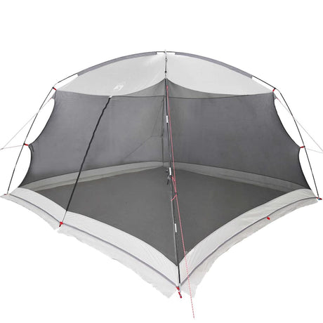Vidaxl muskietentent grijs 380 x 380 x 225 cm polyester en glasvezel