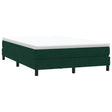 Vidaxl boxspring zonder matras fluweel donkergroen 160x210 cm