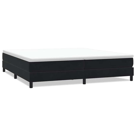 Vidaxl boxspringbed zonder matras 200x210 cm fluweel zwart