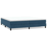 Vidaxl boxspring zonder matras fluweel donkerblauw 200x210 cm