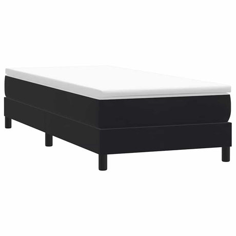Vidaxl boxspring zonder matras fluweel zwart 80x220 cm