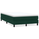 Vidaxl boxspring zonder matras fluweel donkergroen 120x220 cm