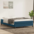 Vidaxl boxspring zonder matras fluweel donkerblauw 140x220 cm
