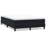 Vidaxl bed boxspring zonder matras 160x220 cm fluweel zwart