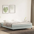 Vidaxl bed boxspring zonder matras 180x220 cm fluweel lichtgrijs