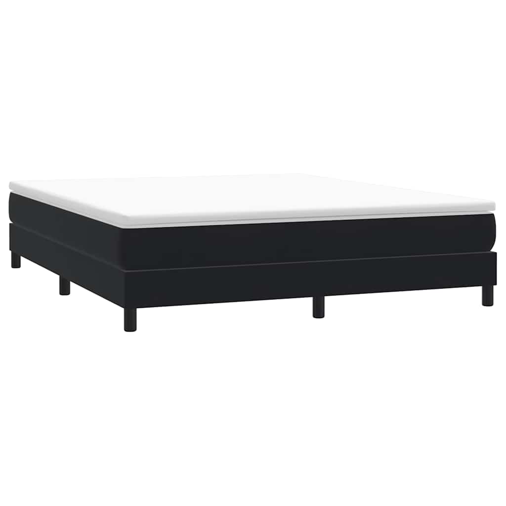 Vidaxl boxspringbed zonder matras 180x220 cm fluweel zwart