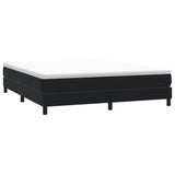 Vidaxl boxspringbed zonder matras 180x220 cm fluweel zwart