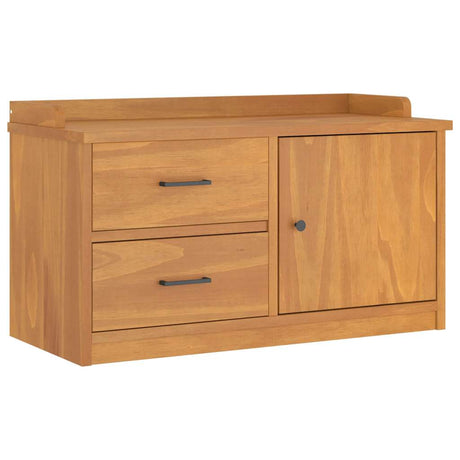 Vidaxl gangbankje sandnes 87x40x50 cm massief grenenhout