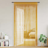 Vidaxl koordgordijnen 2 st 100x250 cm goudkleurig