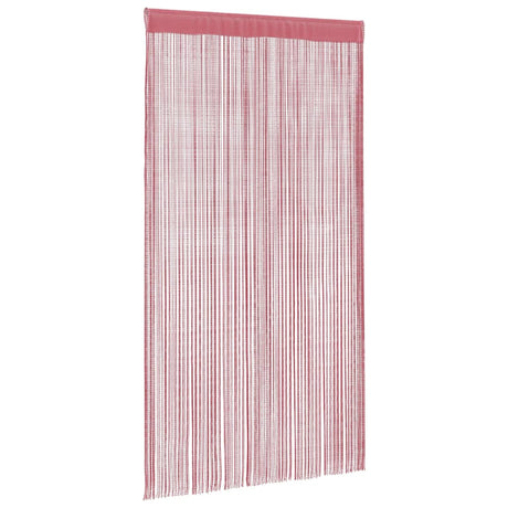 Vidaxl koordgordijnen 2 st 140x250 cm roze