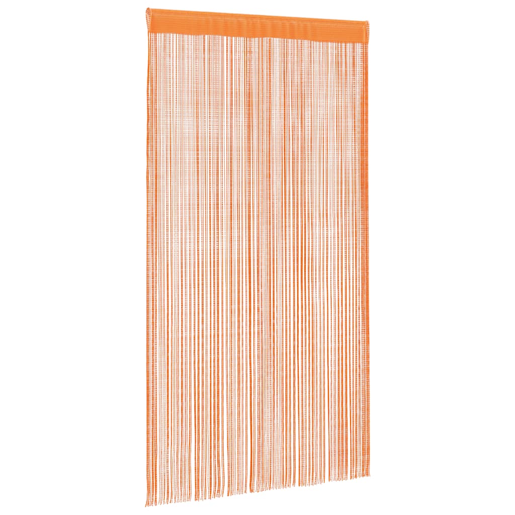 Vidaxl koordgordijnen 2 st 140x250 cm oranje