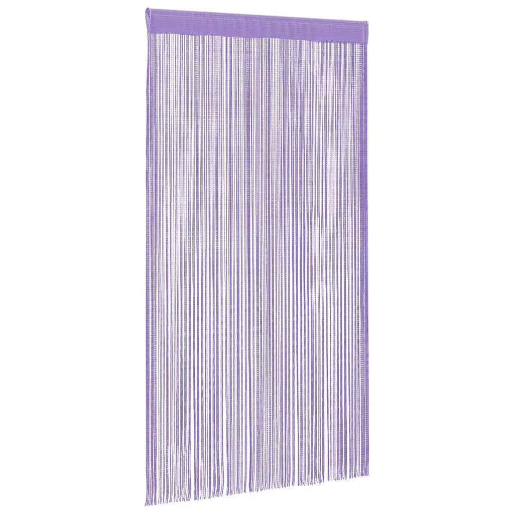 Vidaxl koordgordijnen 2 st 100x250 cm paars