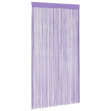 Vidaxl koordgordijnen 2 st 100x250 cm paars