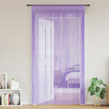 Vidaxl koordgordijnen 2 st 100x250 cm paars