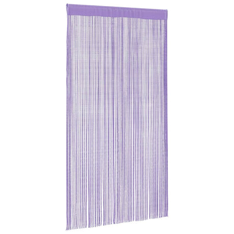 Vidaxl koordgordijnen 2 st paars 140x250 cm