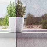 Vidaxl gordijnen voile met doorvoertules 2 st 140x225 cm paars