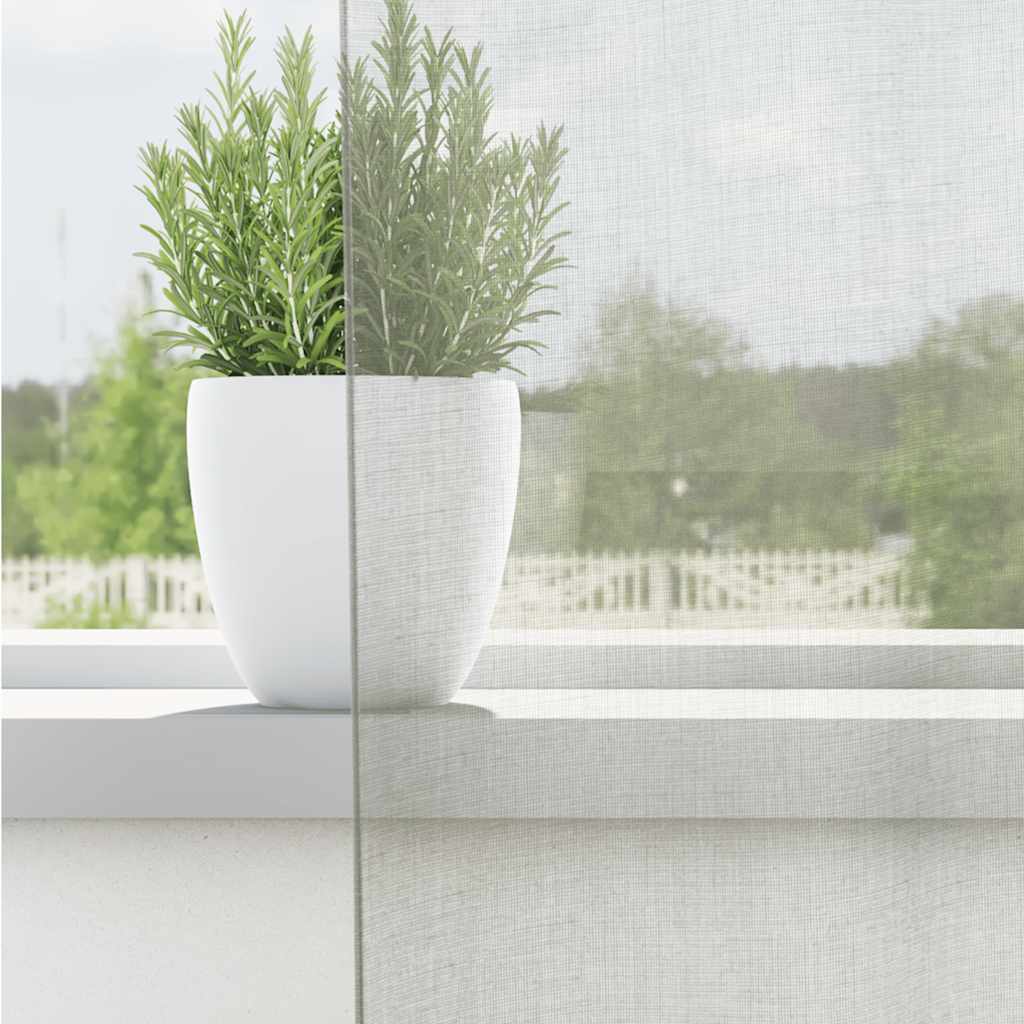 Vidaxl gordijnen voile met doorvoertules 2 st 140x175 cm lichtgrijs