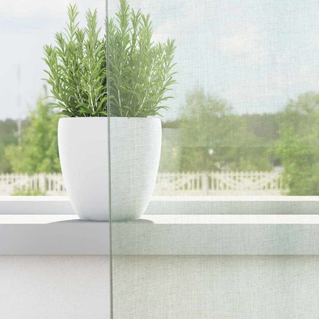 Vidaxl gordijnen voile met roedezakken 2 st lichtgrijs