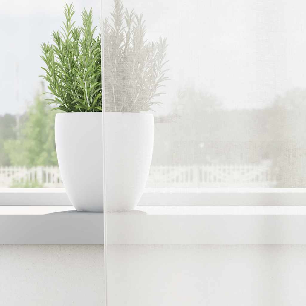 Vidaxl gordijnen voile met lussen 2 st 140x175 cm wit