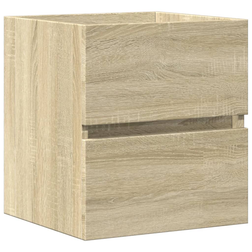 Vidaxl wastafelkast 41x38,5x45 cm spaanplaat sonoma eikenkleurig
