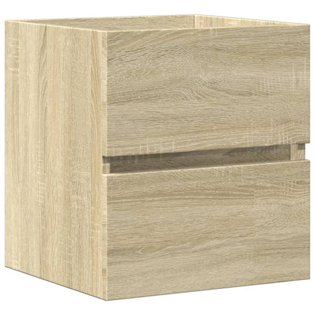 Vidaxl wastafelkast 41x38,5x45 cm spaanplaat sonoma eikenkleurig