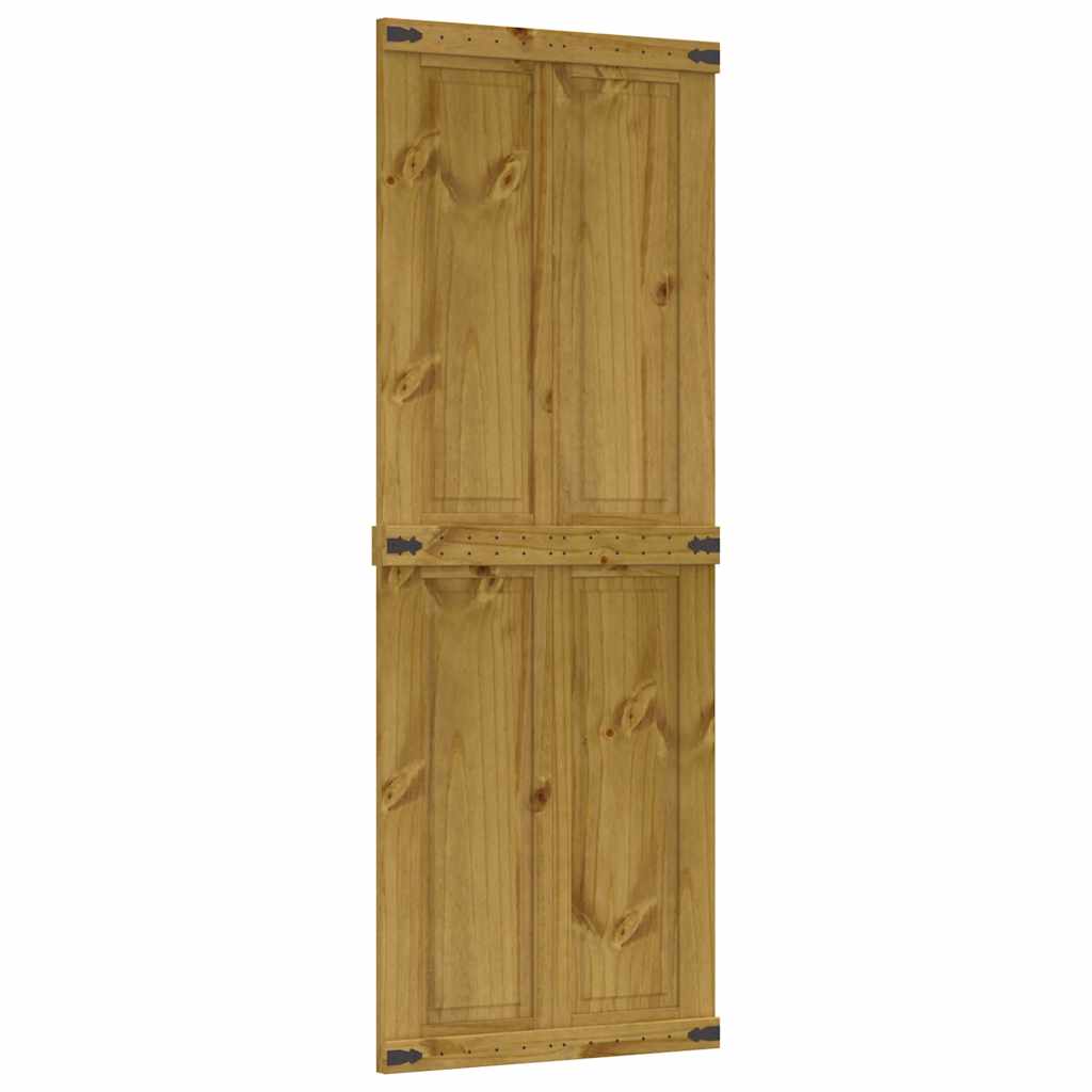 Vidaxl Sliding Door Corona 70x210 cm Pine solide