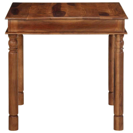 Vidaxl eettafel 80x80x77 cm massief acaciahout