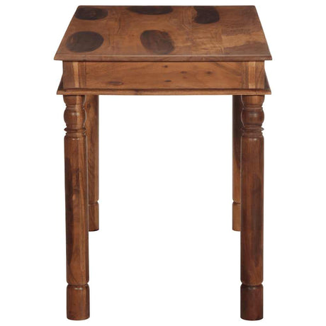 Vidaxl eettafel 120x60x77 cm massief acaciahout