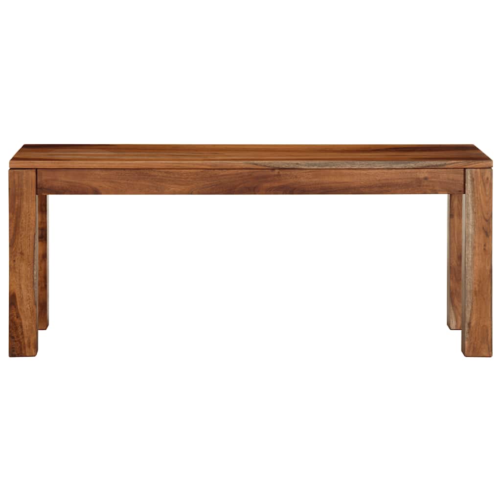 Vidaxl bankje 110 cm massief acaciahout