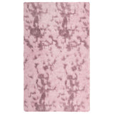 Vidaxl hoogpolig vloerkleed navarra 60x100 cm polyester stoffig roze
