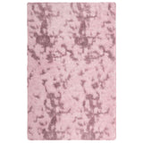 Vidaxl hoogpolig vloerkleed navarra 130x200 cm polyester stoffig roze