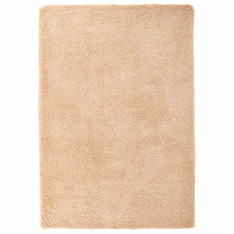 Vidaxl hoogpolig vloerkleed navarra 200x290 cm polyester beige