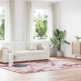 Vidaxl hoogpolig vloerkleed navarra 200x290 cm polyester stoffig roze