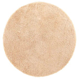 Vidaxl hoogpolig vloerkleed navarra 200x200 cm polyester beige