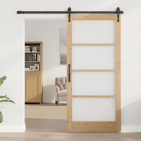 Vidaxl binnendeur orkdal bruin 93 x 202 cm