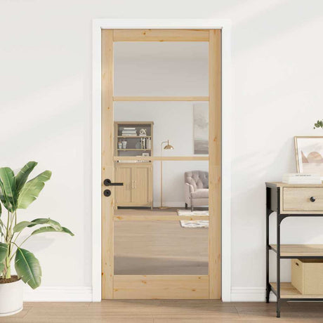 Vidaxl binnendeur orkdal bruin 93 x 211 cm