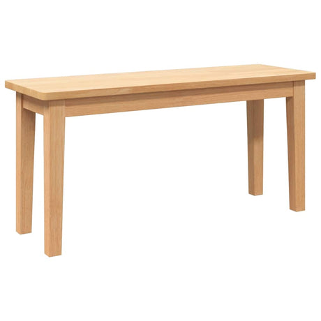 Vidaxl bank 90 cm massief hout rubber