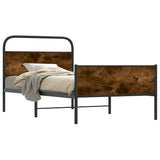 Vidaxl bedframe zonder matras bewerkt hout sonoma eikenkleur 100x190cm