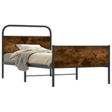 Vidaxl bedframe zonder matras bewerkt hout sonoma eikenkleur 100x200cm