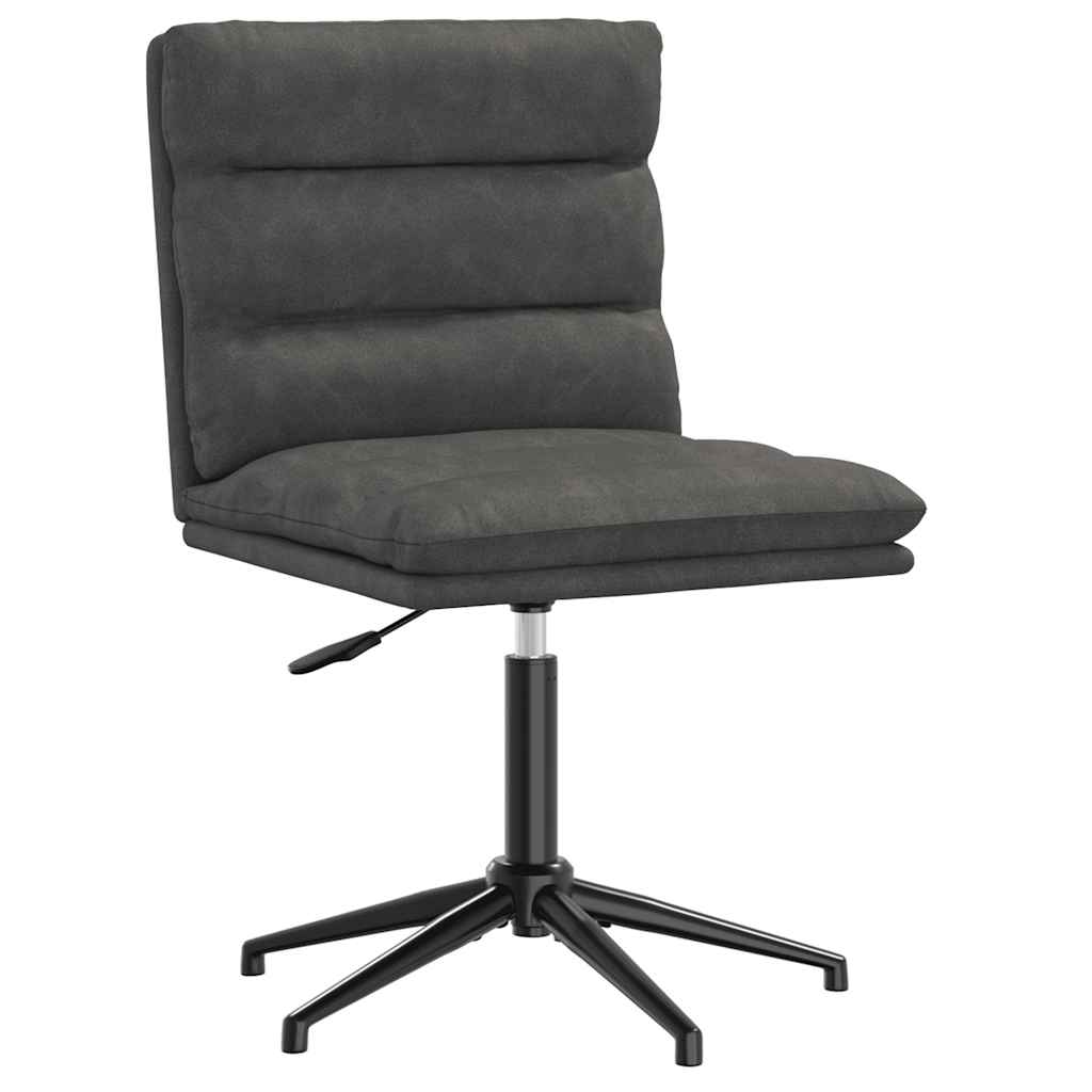 Vidaxl eetkamerstoelen 2 st kunstleer zwart
