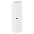 Vidaxl badkamerkast met rolhouder 20,5x22x72 cm wit