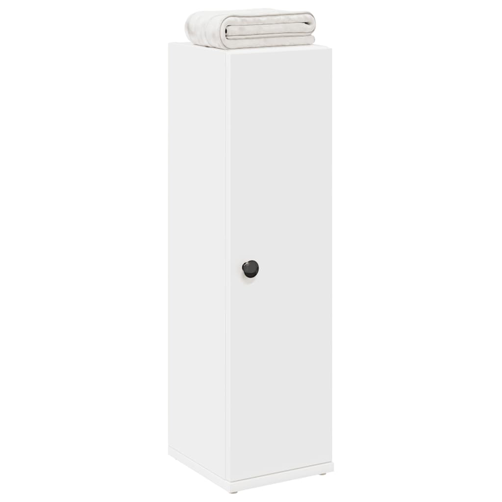 Vidaxl badkamerkast met rolhouder 20,5x22x72 cm wit