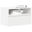 Vidaxl nachtkastjes 2 st wandgemonteerd 45x26x28,5 cm wit