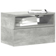 Vidaxl nachtkastje wandgemonteerd 45x26x28,5 cm betongrijs