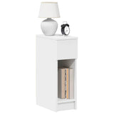 Vidaxl nachtkastje met lade 20x36x60 cm wit